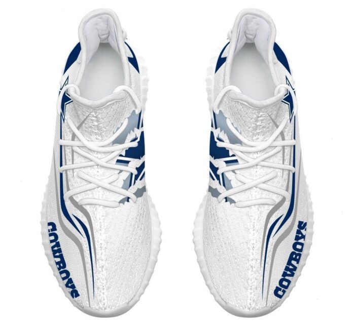 Dallas Cowboys Yeezy Sneakers Custom Shoes