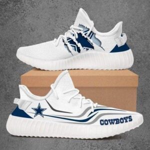 Dallas Cowboys Yeezy Sneakers V2 3D Designer Shoes Shoes For Men And Women Beautiful And Quality Custom Shoes 2020