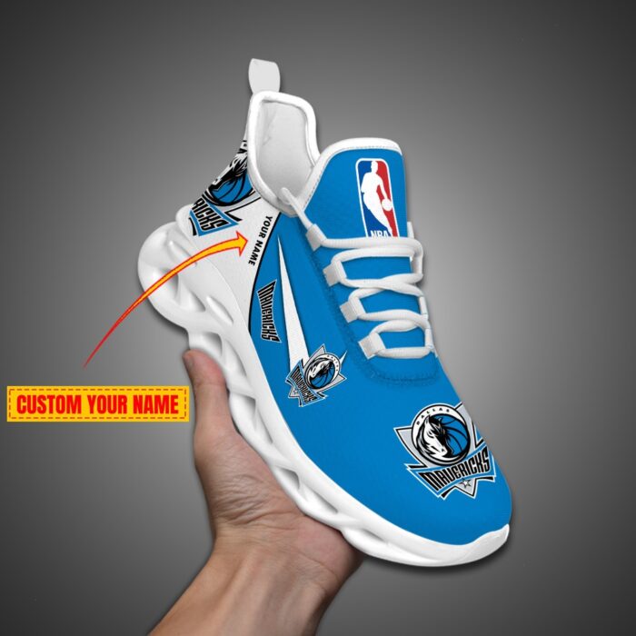 Dallas Mavericks Personalized NBA Max Soul Shoes