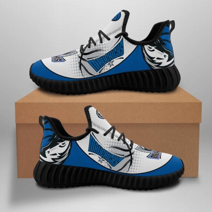 Dallas Mavericks Unisex Sneakers New Sneakers Basketball Custom Shoes Dallas Mavericks Yeezy Boost