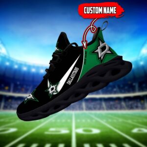 Dallas Stars Custom Name NHL New Max Soul Shoes