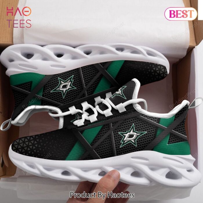 Dallas Stars NHL Green Mix Black Max Soul Shoes