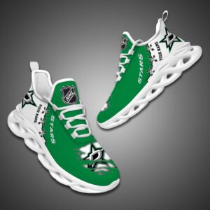 Dallas Stars Personalized NHL Max Soul Shoes