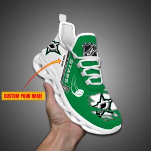 Dallas Stars Personalized NHL Max Soul Shoes Ver 2