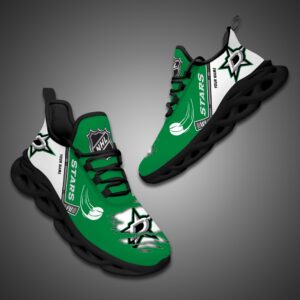 Dallas Stars Personalized NHL Max Soul Shoes Ver 2