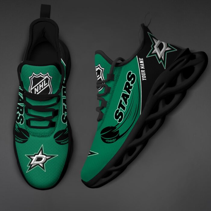 Dallas Stars Personalized NHL New Max Soul Shoes