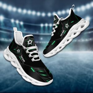 Dallas Stars Personalized NHL Sport Black Max Soul Shoes