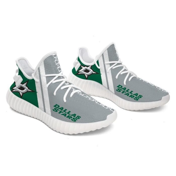 Dallas Stars Sneakers Big Logo Yeezy Shoes Art 1973