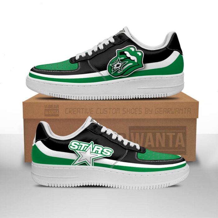 Dallas Stars Sneakers Custom Force Shoes Sexy Lips For Fans