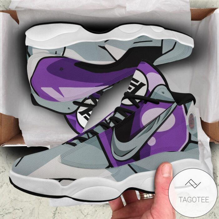 Dbz Frieza Sneakers Custom Anime Dragon Ball Air Jordan 13 Shoes