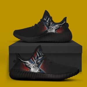 Deer Flag Runing Yeezy Shoes Sport Sneakers