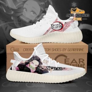 Demon Slayer Nezuko Kamado Custom Yeezy Shoes