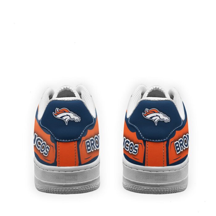 Denver Broncos Air Sneakers Custom NAF Shoes For Fan