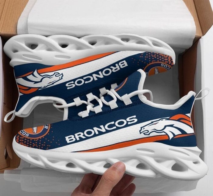 Denver Broncos Max Soul Shoes Fan Gift