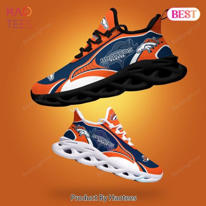 Denver Broncos NFL Blue Orange Max Soul Shoes