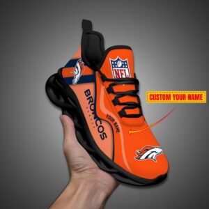 Denver Broncos NFL Customized Unique Max Soul Shoes