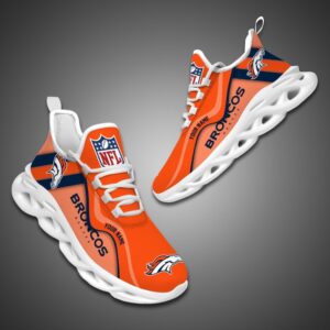 Denver Broncos NFL Customized Unique Max Soul Shoes