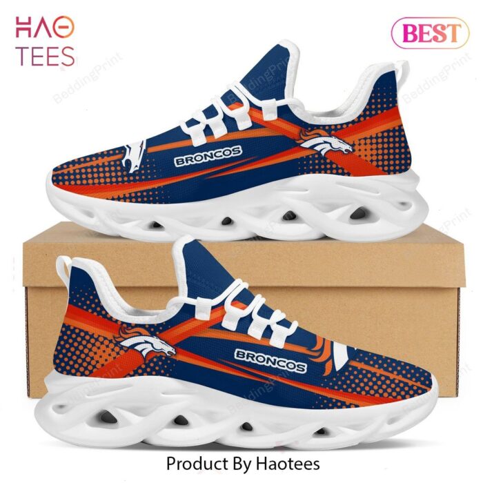 Denver Broncos NFL Football Team Max Soul Shoes