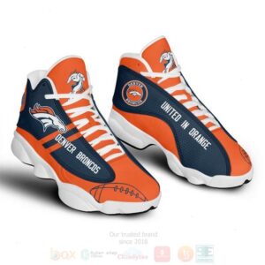 Denver Broncos Nfl Air Jordan 13 Shoes 2