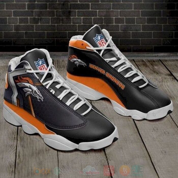 Denver Broncos Nfl Football Teams Air Jordan 13 Shoes