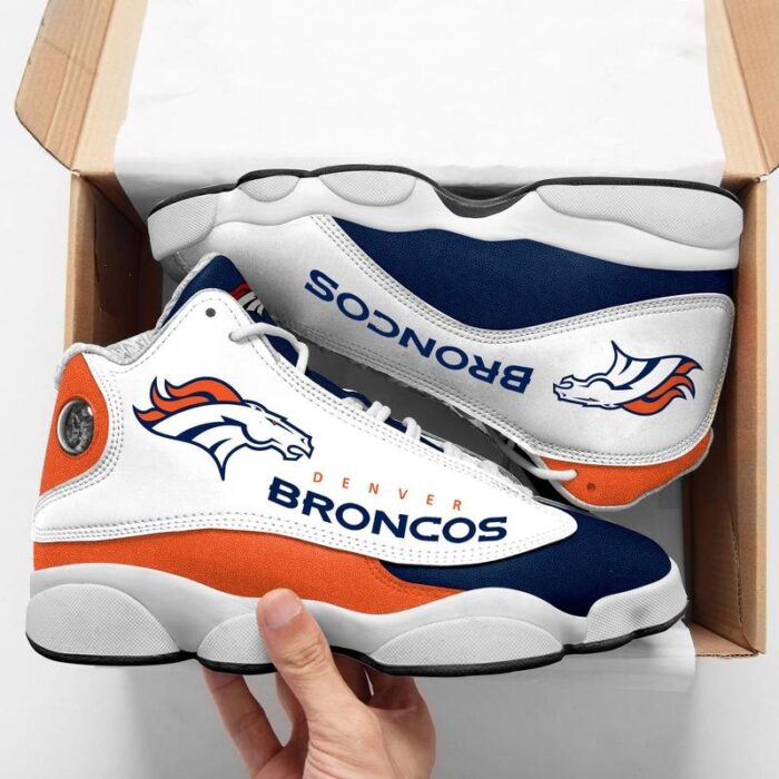 Denver Broncos Nfl Ver 1 Air Jordan 13 Sneaker