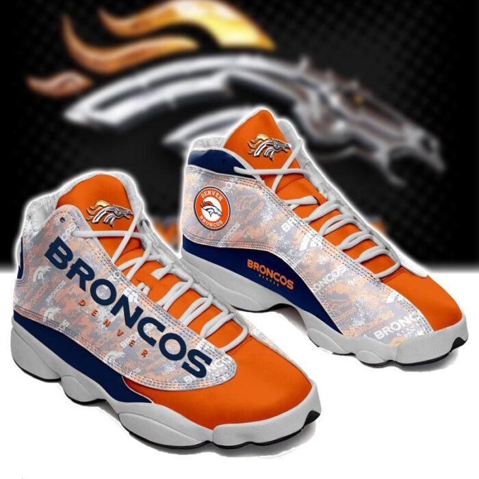 Denver Broncos Nfl Ver 6 Air Jordan 13 Sneaker