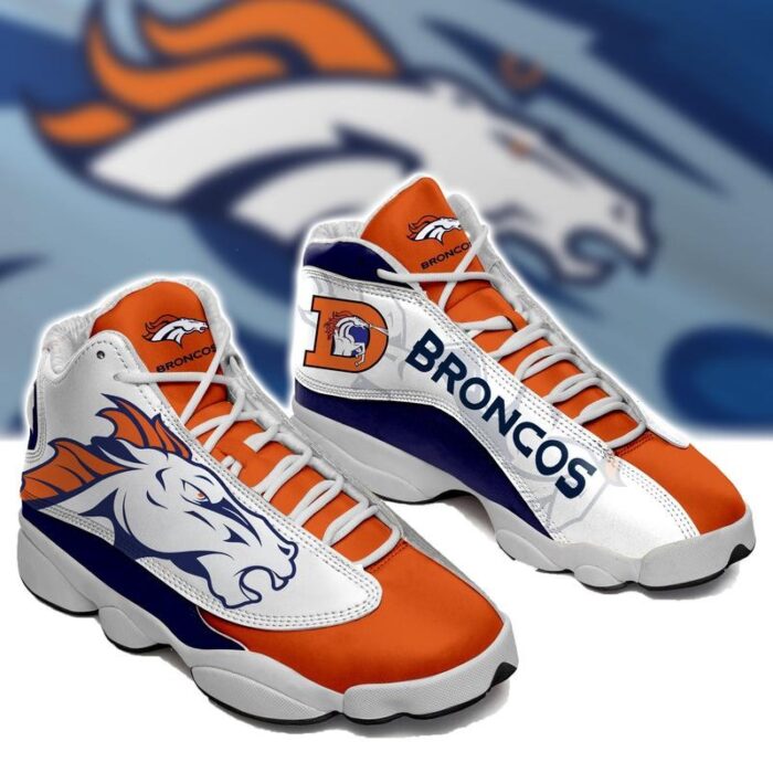 Denver Broncos Nfl Ver 7 Air Jordan 13 Sneaker