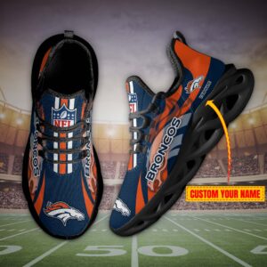 Denver Broncos Personalized Max Soul Shoes