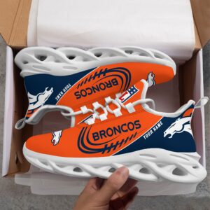 Denver Broncos Personalized Max Soul Shoes Fan Gift