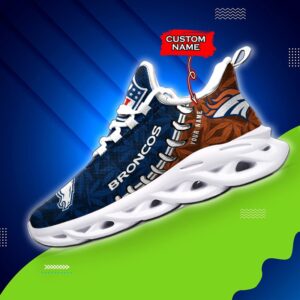 Denver Broncos Personalized Max Soul Shoes for Fan