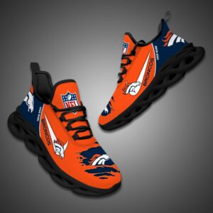 Denver Broncos Personalized NFL Max Soul Shoes for Fan