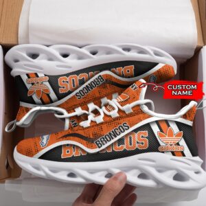 Denver Broncos Personalized NFL Max Soul Sneaker Adidas Ver 1