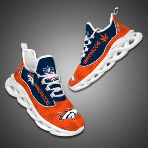 Denver Broncos Personalized Weed Limited Edition Max Soul Shoes