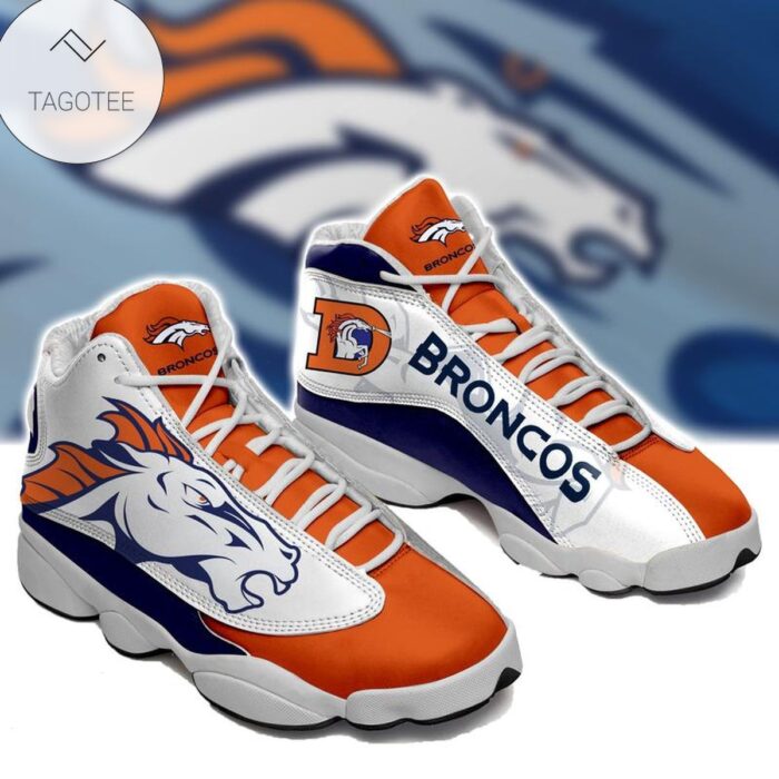 Denver Broncos Sneakers Air Jordan 13 Shoes