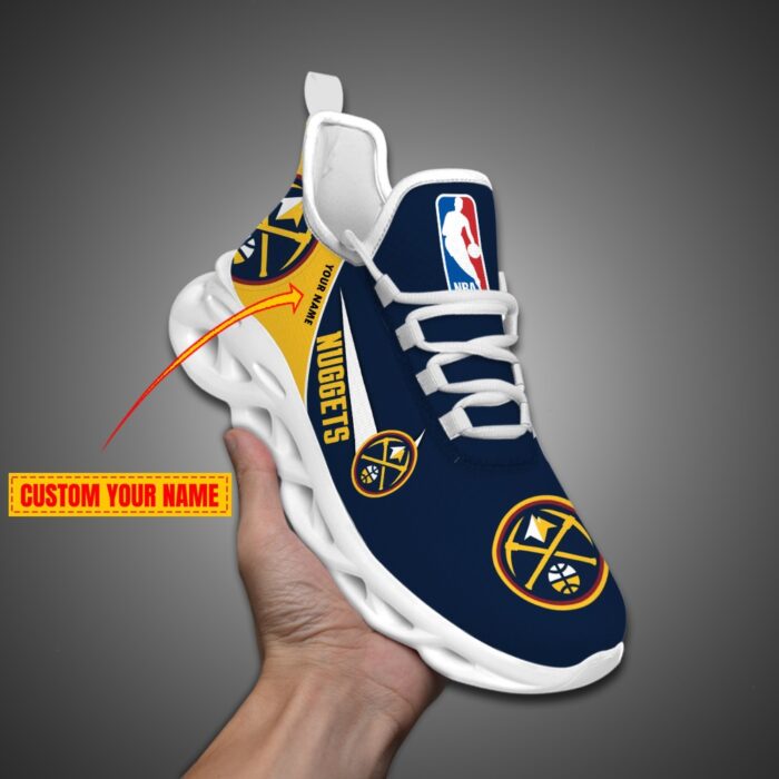 Denver Nuggets Personalized NBA Max Soul Shoes