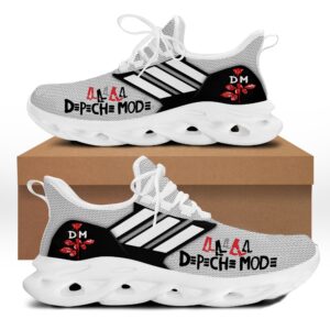 Depeche Mode White Max Soul Shoes