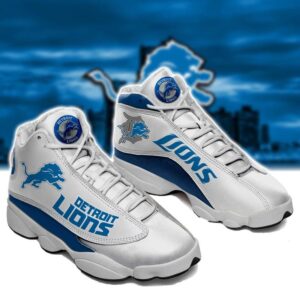 Detroit Lions Nfl Ver 3 Air Jordan 13 Sneaker