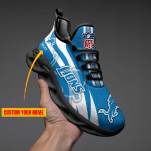 Detroit Lions Personalized Max Soul Shoes