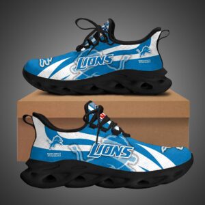 Detroit Lions Personalized Max Soul Shoes