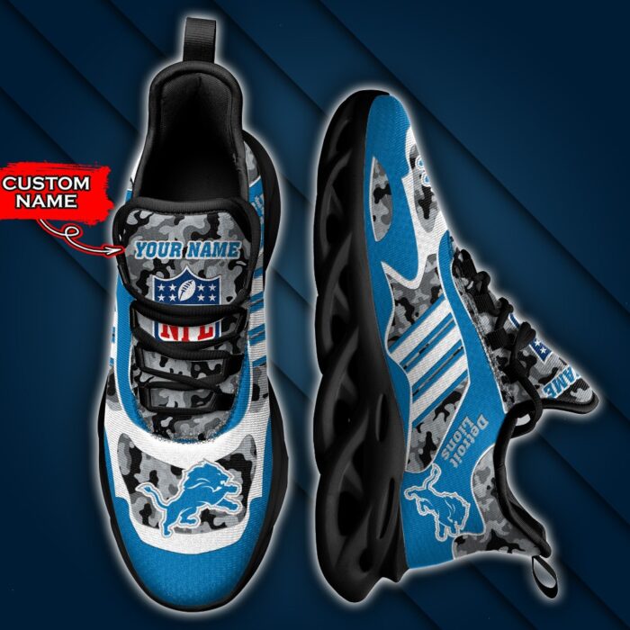 Detroit Lions Personalized Max Soul Shoes 30 SPA0901021