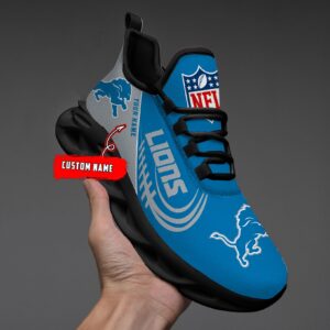 Detroit Lions Personalized Max Soul Shoes 81 SP0901021