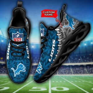 Detroit Lions Personalized Max Soul Shoes for Fan