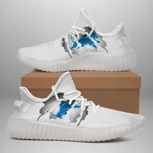 Detroit Lions Yeezy Boost Shoes Sport Sneakers