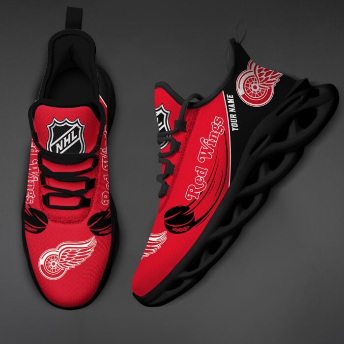 Detroit Red Wings Personalized NHL New Max Soul Shoes