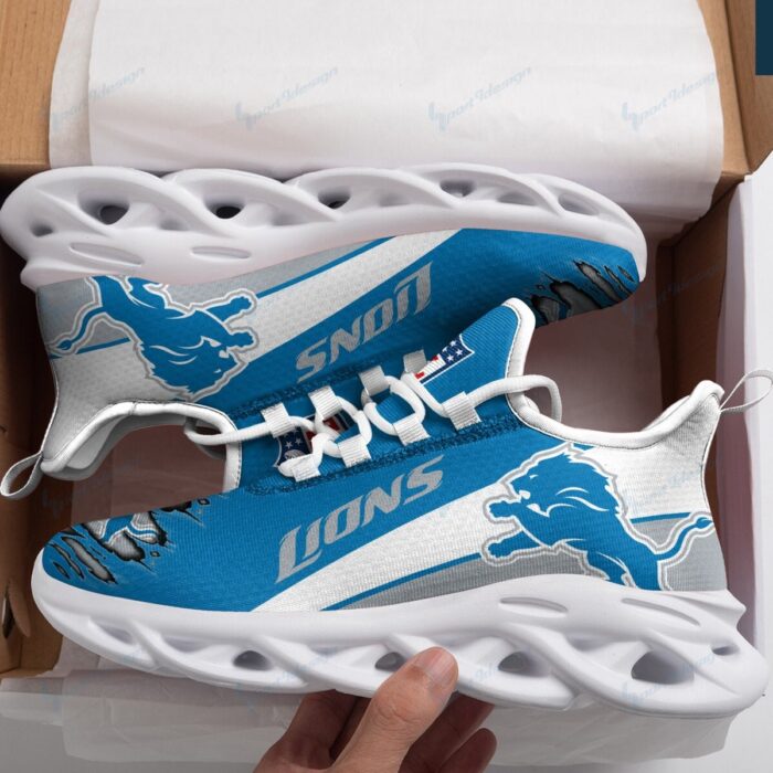 Detroit lions a1 Max Soul Shoes for Fans