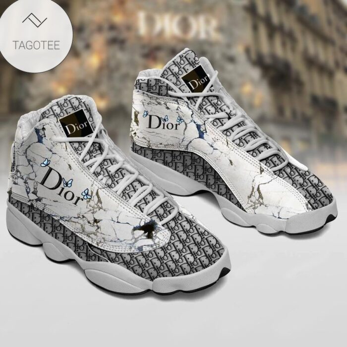 Dior Black White Sneakers Air Jordan 13 Shoes