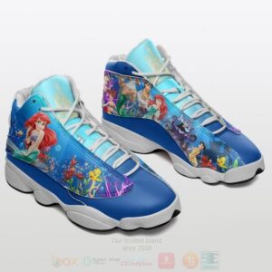 Disney Ariel Mermaid Disney Cartoon Air Jordan 13 Shoes