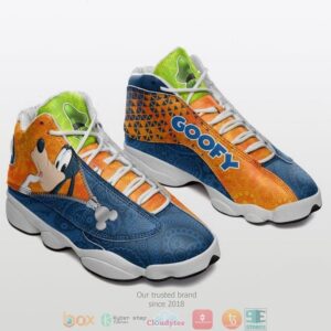 Disney Goofy Sneaker Disney Cartoon Air Jordan 13 Sneaker Shoes