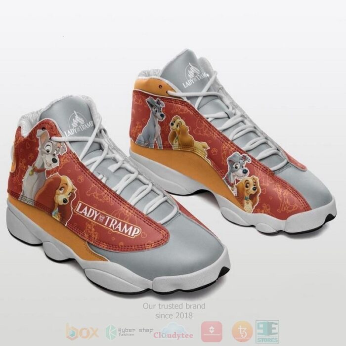 Disney Lady And The Tramp Air Jordan 13 Shoes