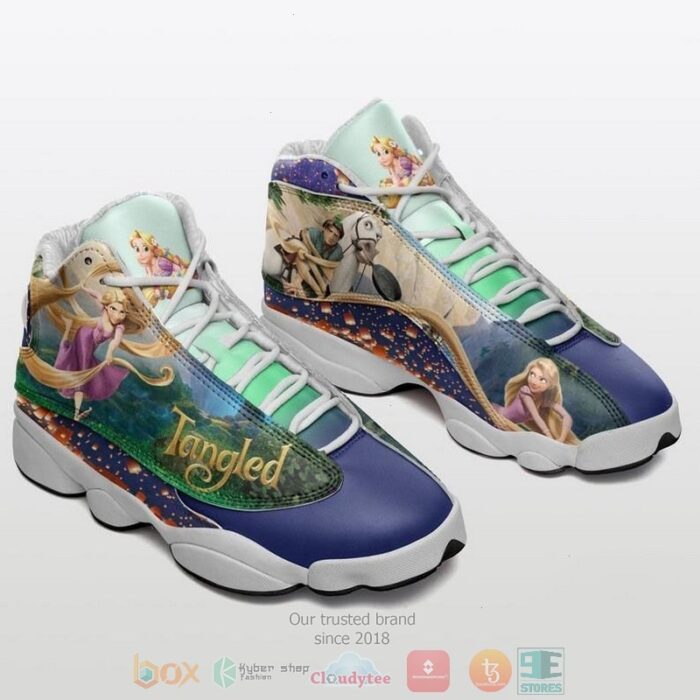 Disney Tangled Air Jordan 13 Shoes